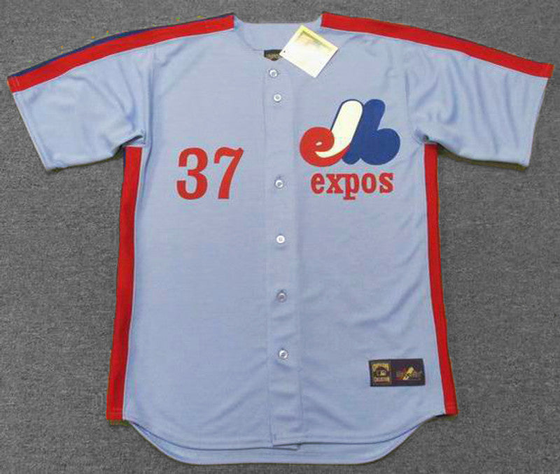 Montreal Expos Bill Lee MLB jersey front view