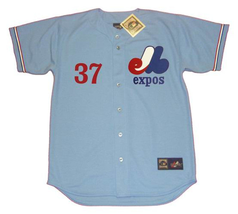 Montreal Expos Bill Lee MLB jersey front view