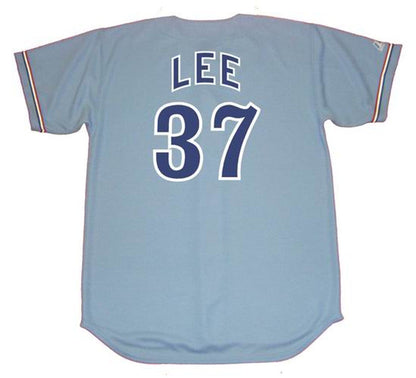 Montreal Expos Bill Lee MLB jersey front view