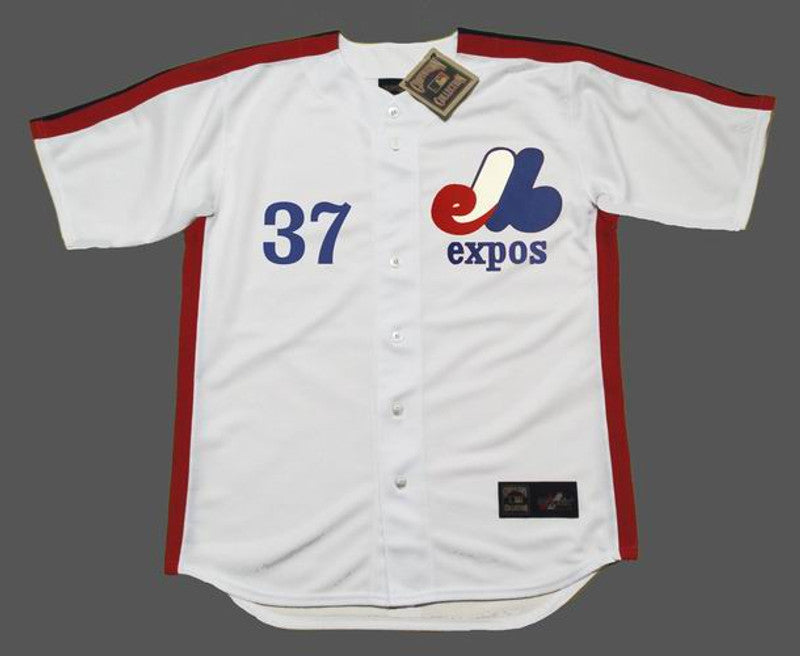 Montreal Expos Bill Lee MLB jersey front view