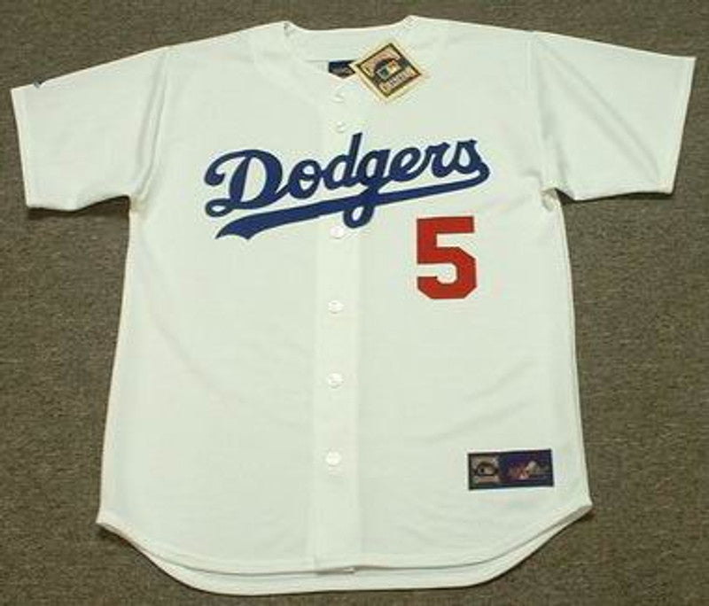 Los Angeles Dodgers Jim Lefebvre 1960s Cooperstown MLB jersey front view