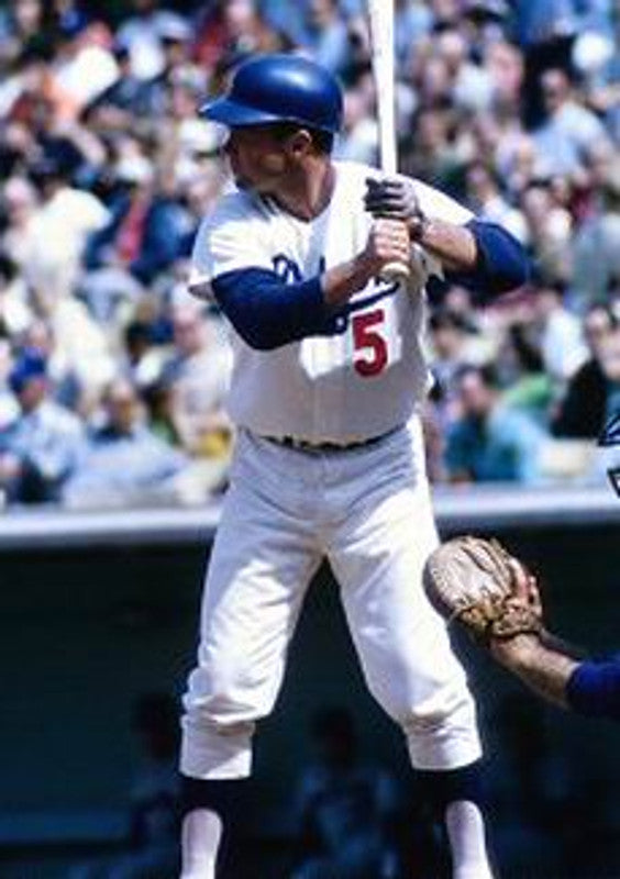 Los Angeles Dodgers Jim Lefebvre 1960s Cooperstown MLB jersey front view