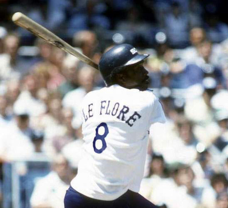 Chicago White Sox Ron Leflore MLB jersey front view