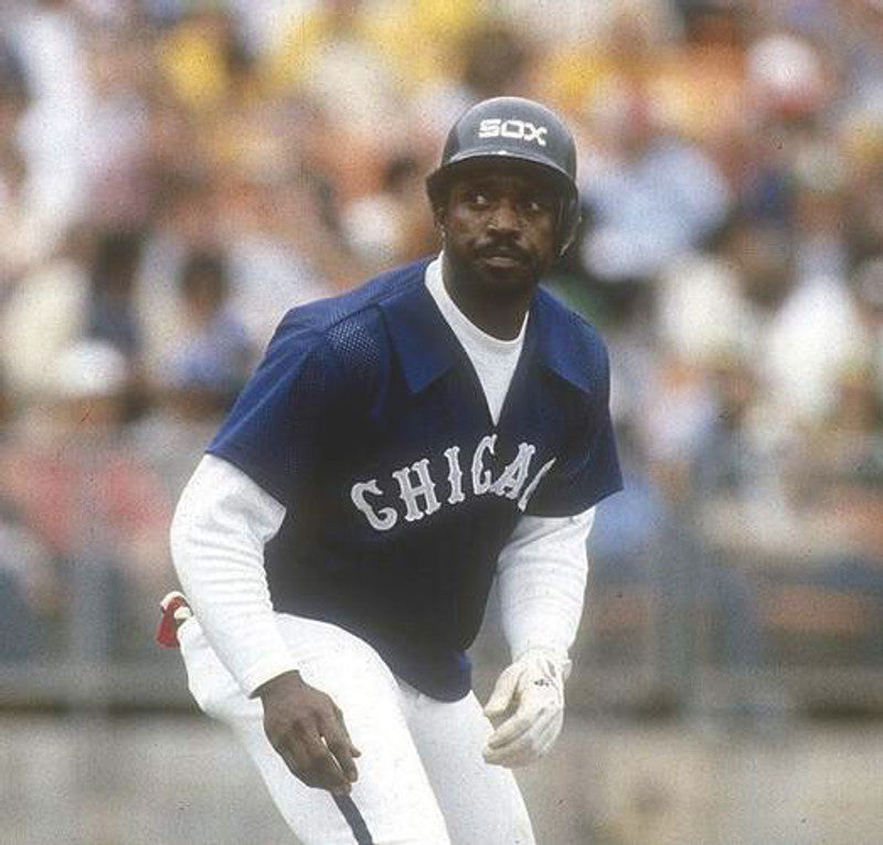 Chicago White Sox Ron Leflore MLB jersey front view