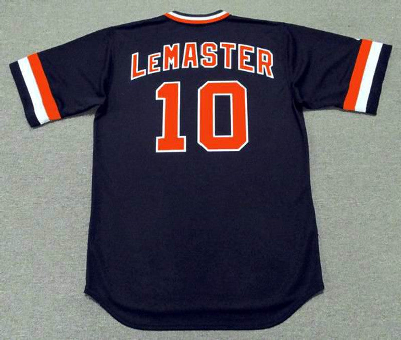 San Francisco Giants Johnnie Lemaster Cooperstown MLB jersey front view