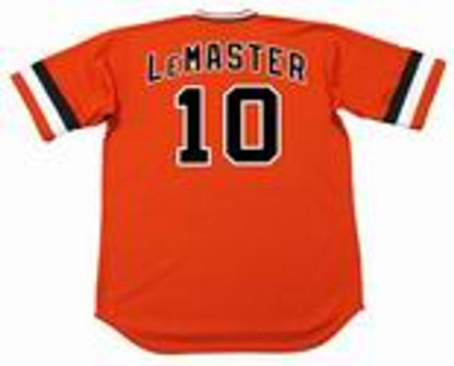 San Francisco Giants Johnnie Lemaster Cooperstown MLB jersey front view