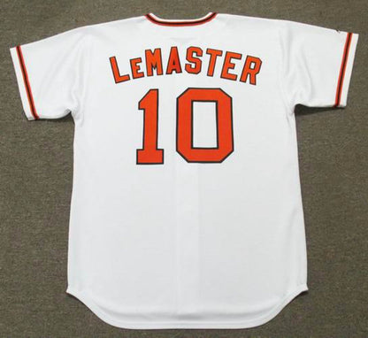 San Francisco Giants Johnnie Lemaster Cooperstown MLB jersey front view