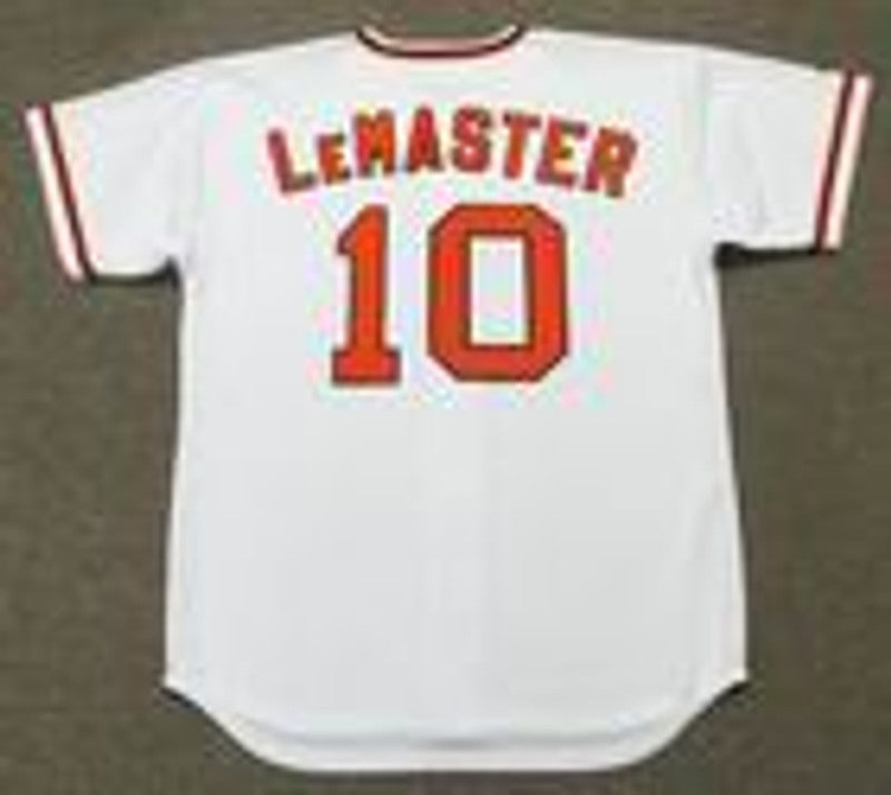 San Francisco Giants Johnnie Lemaster Cooperstown MLB jersey front view