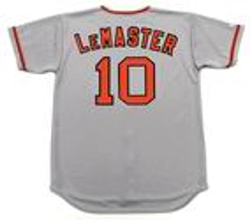 San Francisco Giants Johnnie Lemaster Cooperstown MLB jersey front view