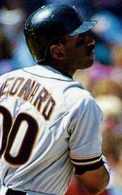 JL SFG 1987 Cooperstown Away Stitched Jersey, Vintage Baseball Jersey, Retro Sewn Jersey