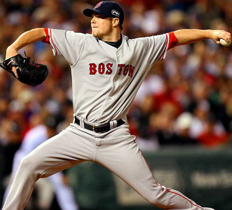 Boston Red Sox Jon Lester MLB jersey front view