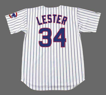 Chicago Cubs Jon Lester MLB jersey front view