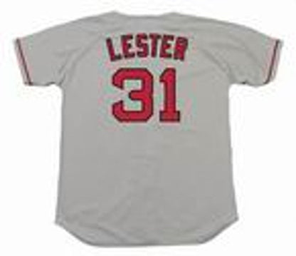 Boston Red Sox Jon Lester MLB jersey front view