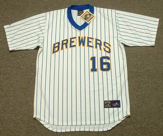 SL MB Milwaukee 1979 Cooperstown Throwback Home Stitched Jersey, Vintage Baseball Jersey, Retro Sewn Jersey