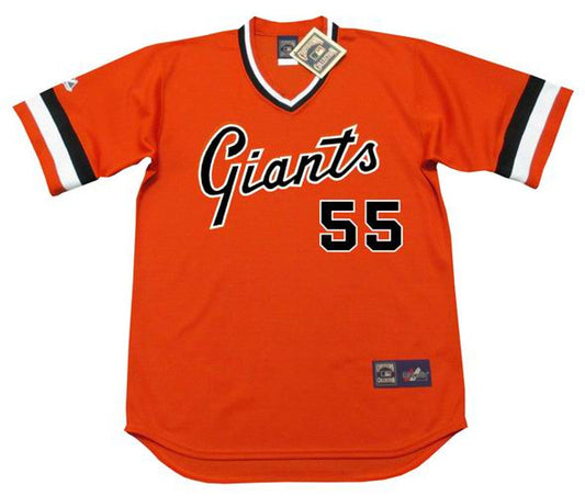 TL SFG 1970s Cooperstown Baseball Stitched Jersey, Vintage Baseball Jersey, Retro Sewn Jersey