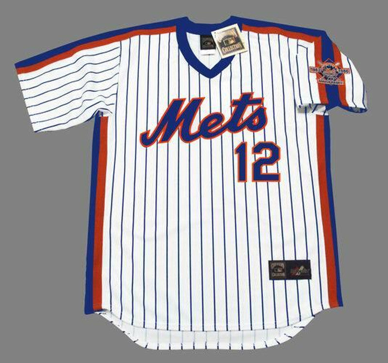 FL NYM 1986 Throwback Home Baseball Stitched Jersey, Vintage Baseball Jersey, Retro Sewn Jersey