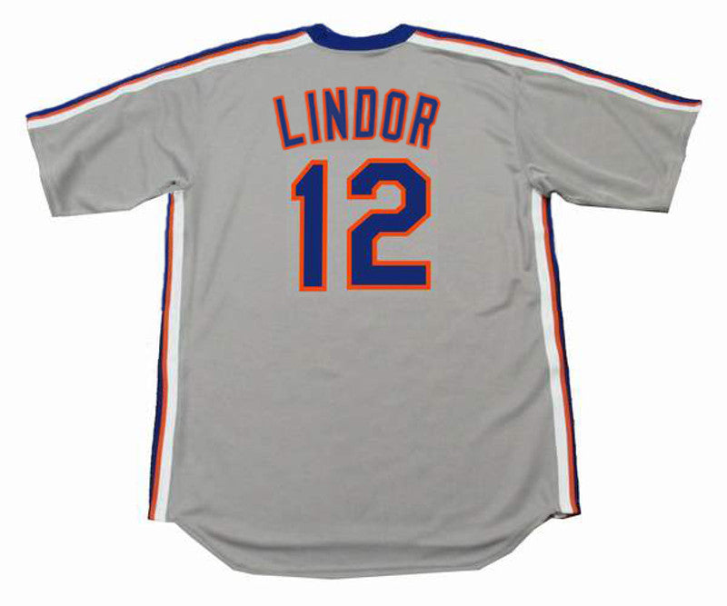New York Mets Francisco Lindor MLB jersey front view