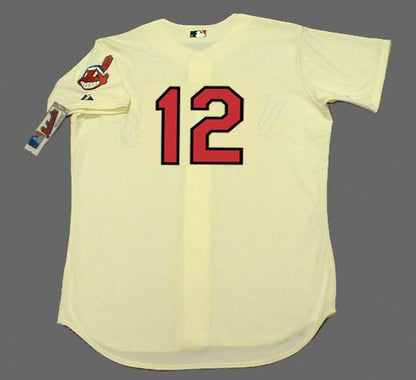 Cleveland Indians Francisco Lindor MLB jersey front view