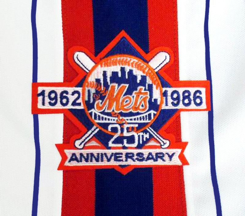FL NYM 1986 Throwback Home Baseball Stitched Jersey, Vintage Baseball Jersey, Retro Sewn Jersey
