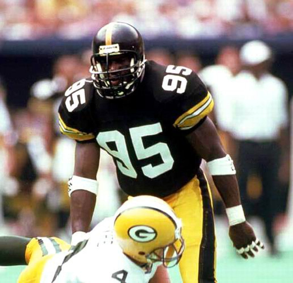 Pittsburgh Steelers Greg Lloyd NFL jersey front view
