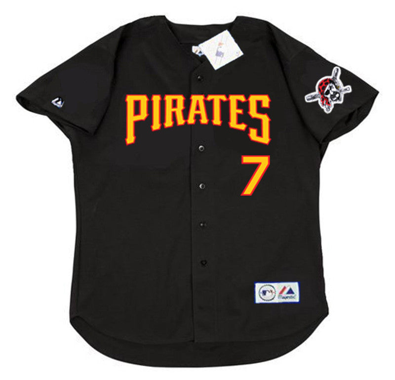Pittsburgh Pirates Kenny Lofton MLB jersey front view