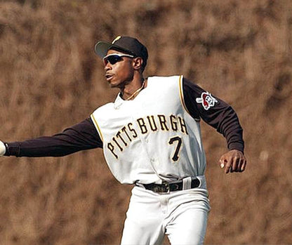 Pittsburgh Pirates Kenny Lofton MLB jersey front view
