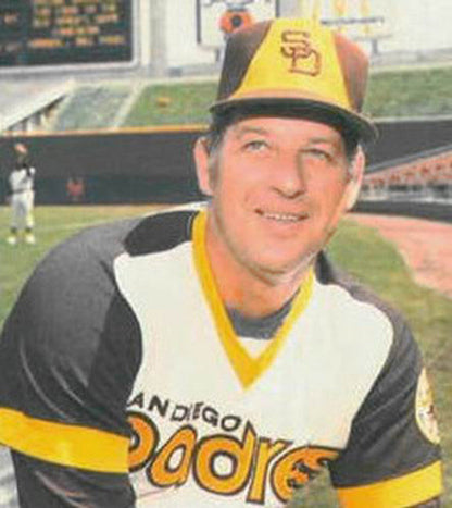 San Diego Padres Mickey Lolich MLB jersey front view