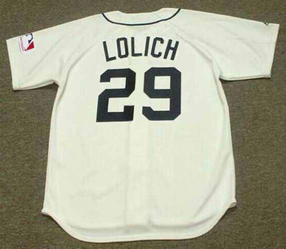 Detroit Tigers Mickey Lolich MLB jersey front view