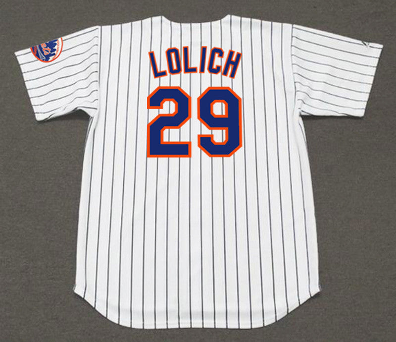 New York Mets Mickey Lolich MLB jersey front view
