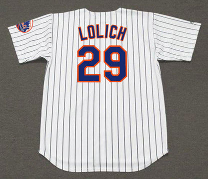 New York Mets Mickey Lolich MLB jersey front view