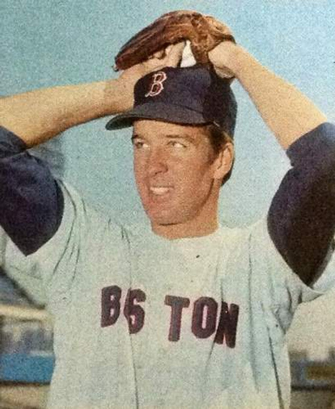 Boston Red Sox Jim Lonborg MLB jersey front view