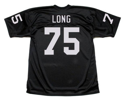 Howie Long Los Angeles Raiders 1983 Throwback Home Nfl Football Jersey jersey front view