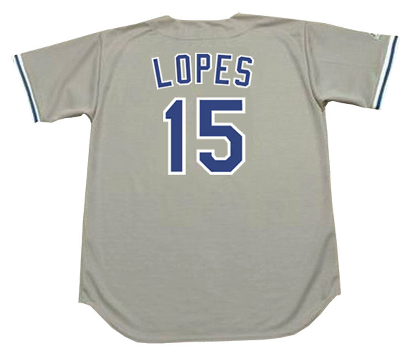 Los Angeles Dodgers Davey Lopes MLB jersey front view