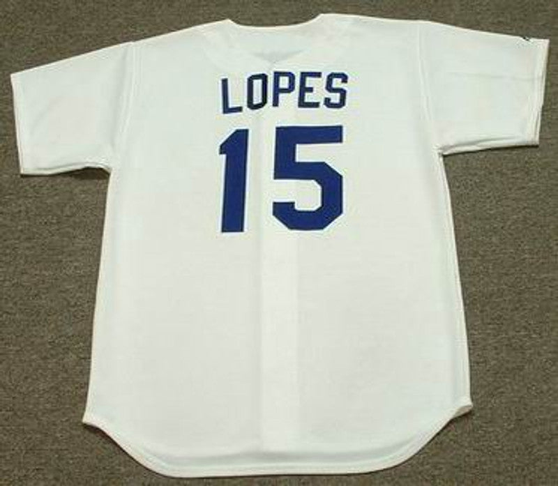 Los Angeles Dodgers Davey Lopes MLB jersey front view