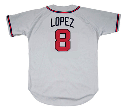 Atlanta Braves Javier Lopez MLB jersey front view