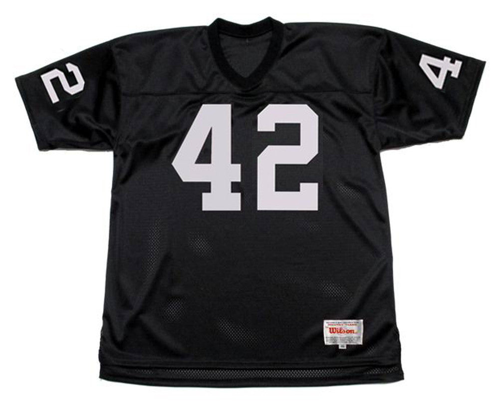 Ronnie Lott Los Angeles Raiders 1991 Home Throwback Nfl Football Jersey jersey front view