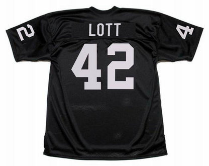 Ronnie Lott Los Angeles Raiders 1991 Home Throwback Nfl Football Jersey jersey front view