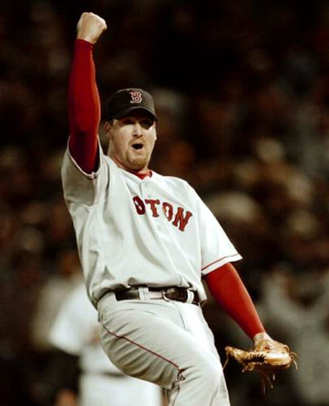 Boston Red Sox Derek Lowe MLB jersey front view