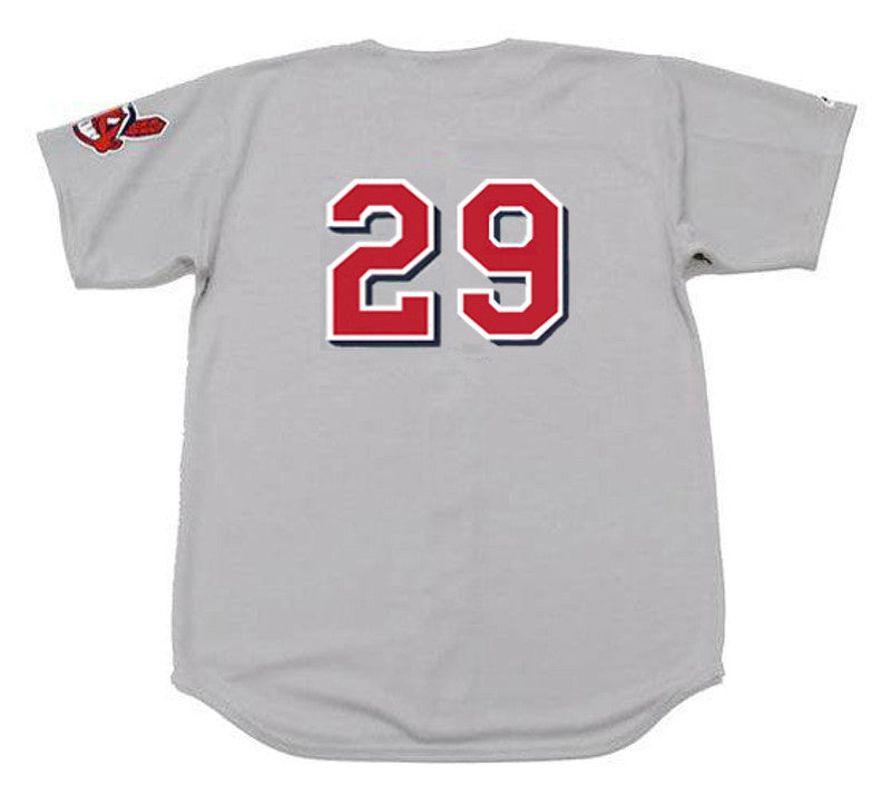 Cleveland Indians John Lowenstein MLB jersey front view