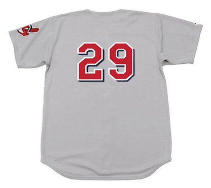 Cleveland Indians John Lowenstein MLB jersey front view