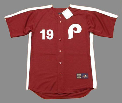 Philadelphia Phillies Greg Luzinski Cooperstown MLB jersey front view