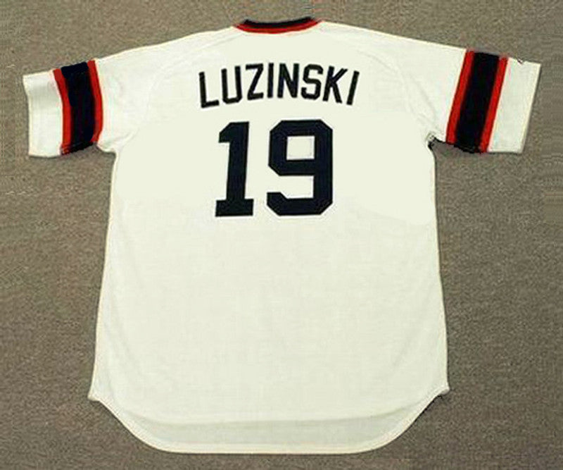 Chicago White Sox Greg Luzinski MLB jersey front view