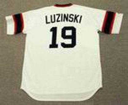 Chicago White Sox Greg Luzinski MLB jersey front view
