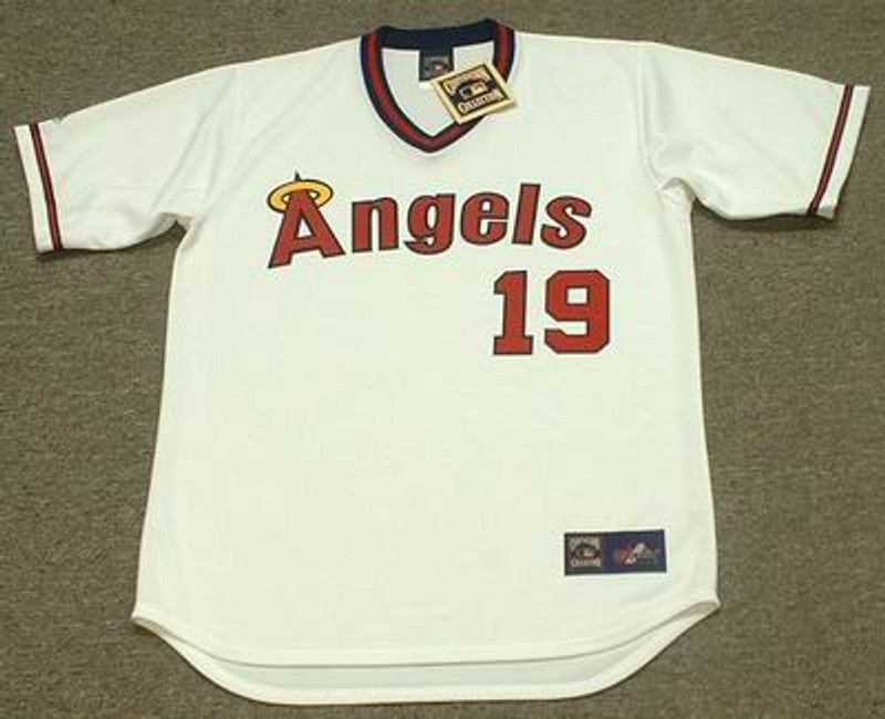 Fred Lynn California Angels 1982 Cooperstown Throwback Baseball Jersey jersey front view
