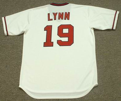 Fred Lynn California Angels 1982 Cooperstown Throwback Baseball Jersey jersey front view