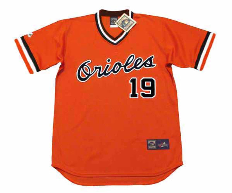 Baltimore Orioles Fred Lynn Cooperstown MLB jersey front view