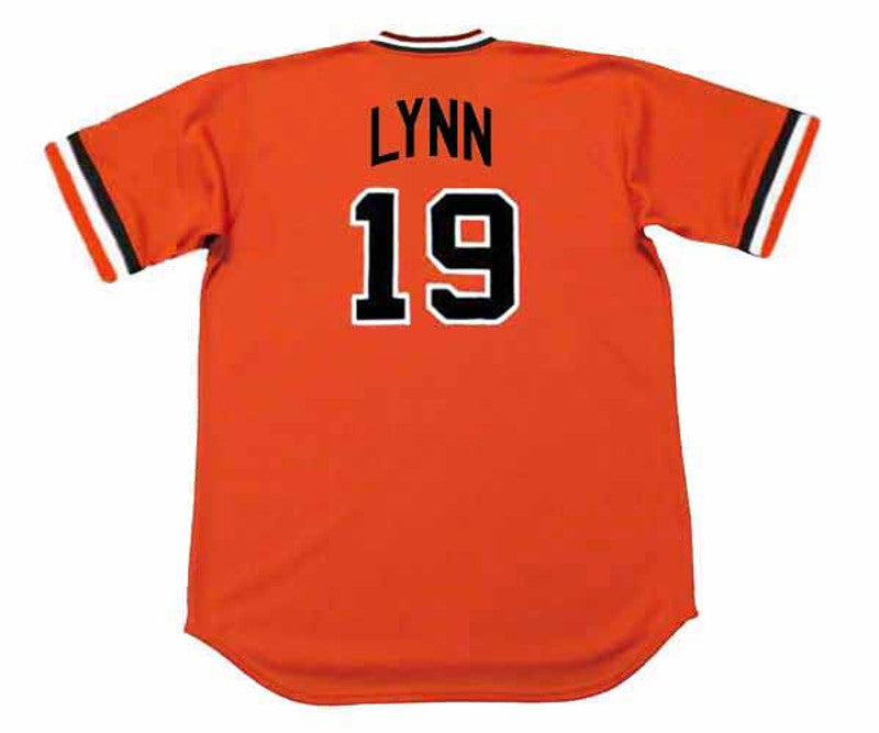 Baltimore Orioles Fred Lynn Cooperstown MLB jersey front view