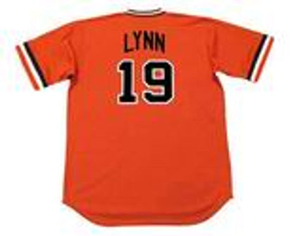 Baltimore Orioles Fred Lynn Cooperstown MLB jersey front view