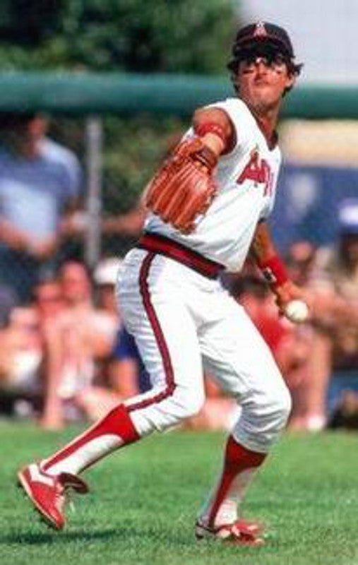 Fred Lynn California Angels 1982 Cooperstown Throwback Baseball Jersey jersey front view
