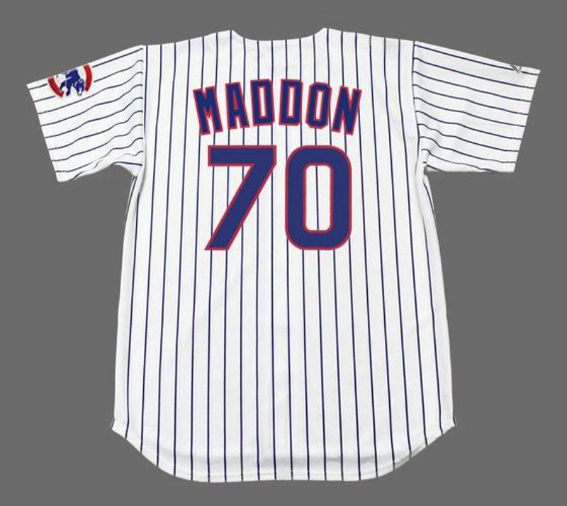 Chicago Cubs Joe Maddon MLB jersey front view